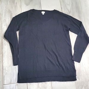 A new Day black chimney sweater dress size large #5